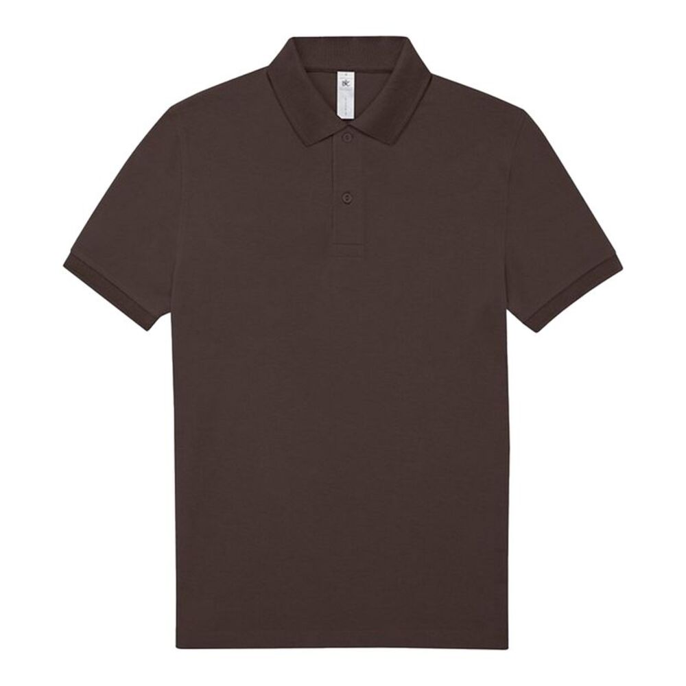 B&C Mens Polo Shirt / Roasted Coffee
